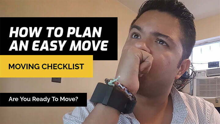 How to Plan An Easy Move - Moving Checklist